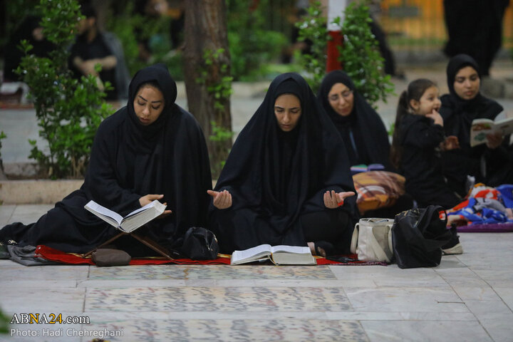 شب قدر در گلزار قم