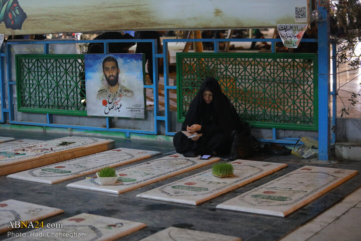 شب قدر در گلزار قم