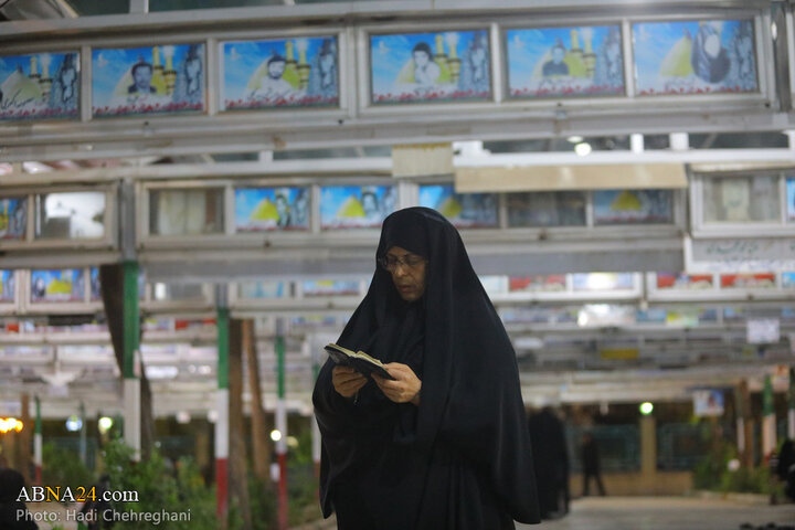 شب قدر در گلزار قم