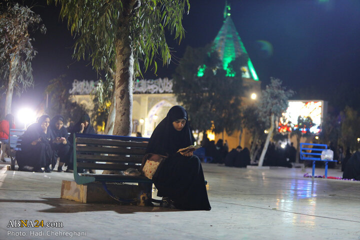 شب قدر در گلزار قم