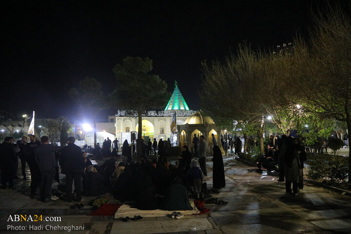 شب قدر در گلزار قم