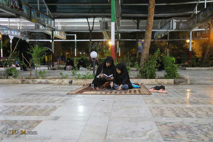 شب قدر در گلزار قم