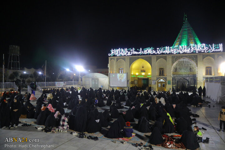 شب قدر در گلزار قم