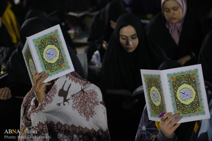 شب قدر در گلزار قم