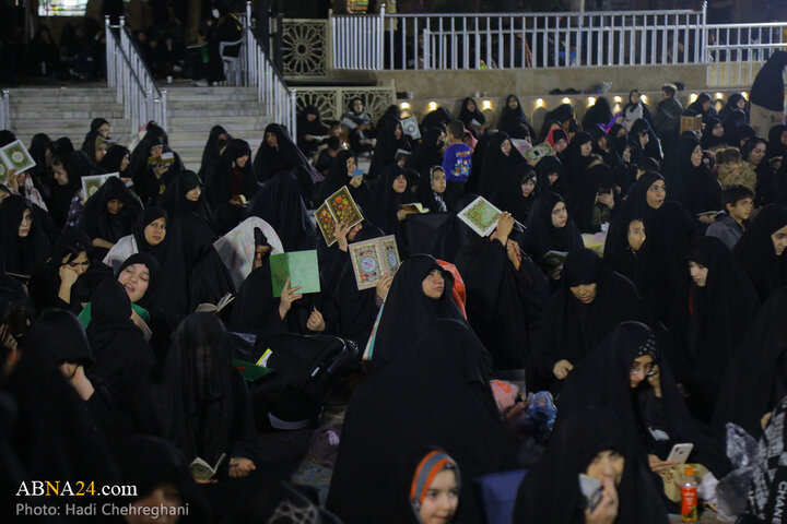 شب قدر در گلزار قم