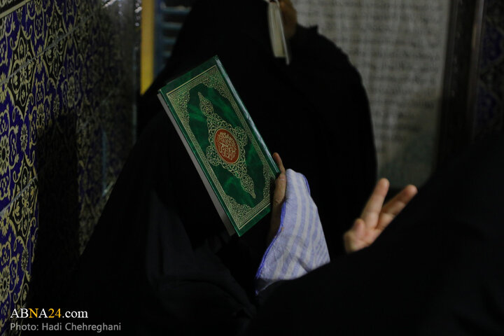 شب قدر در گلزار قم