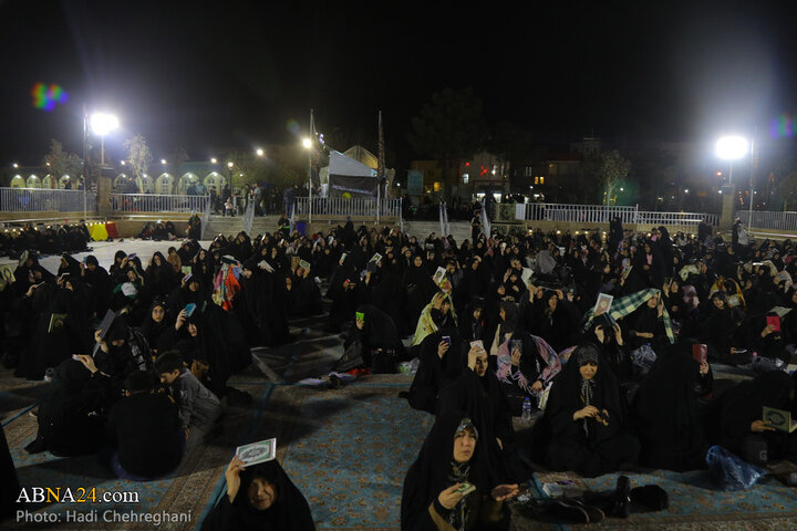 شب قدر در گلزار قم