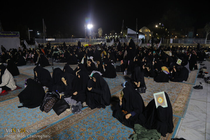 شب قدر در گلزار قم