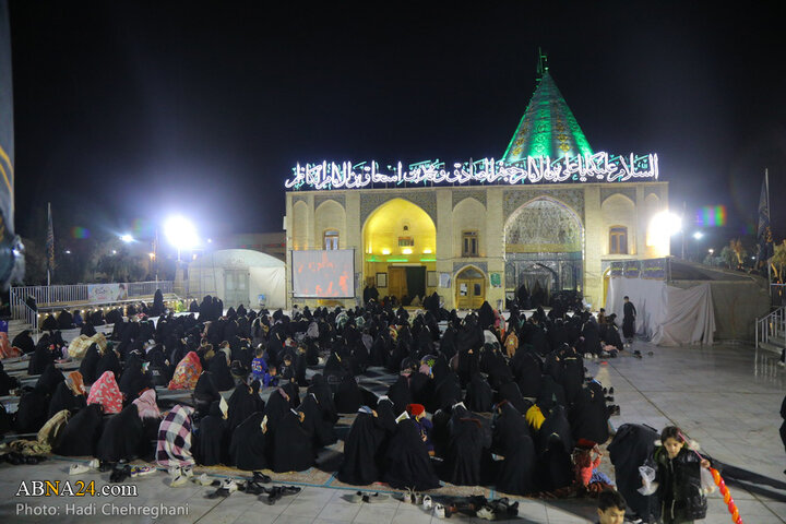 شب قدر در گلزار قم