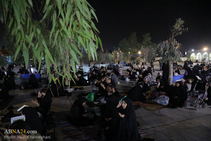 شب قدر در گلزار قم