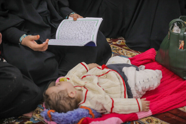 گزارش تصویری | مراسم احیاء کودکانه در حرم رضوی(ع)