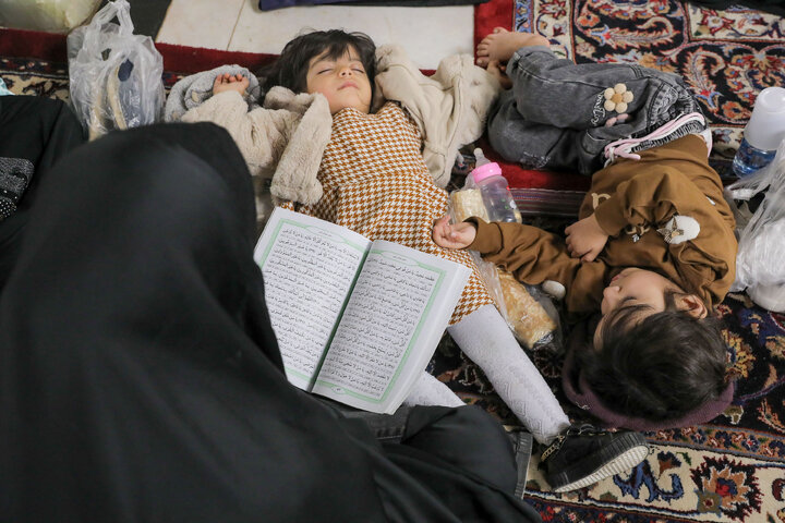 گزارش تصویری | مراسم احیاء کودکانه در حرم رضوی(ع)