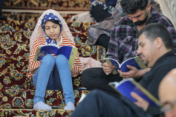 گزارش تصویری | مراسم احیاء کودکانه در حرم رضوی(ع)