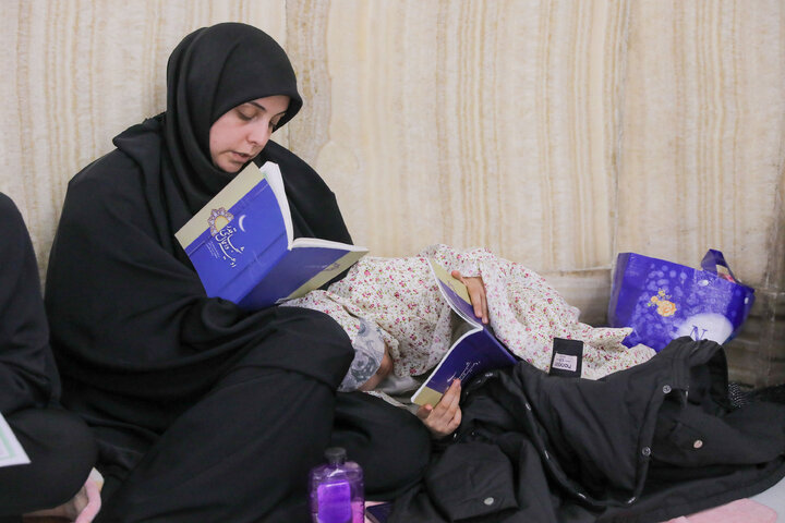 گزارش تصویری | مراسم احیاء کودکانه در حرم رضوی(ع)