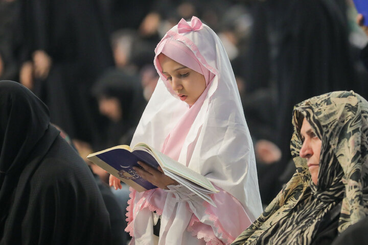 گزارش تصویری | مراسم احیاء کودکانه در حرم رضوی(ع)