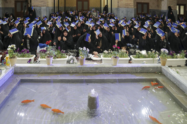 گزارش تصویری | مراسم احیا ناشنوایان در شب بیست و یکم ماه رمضان