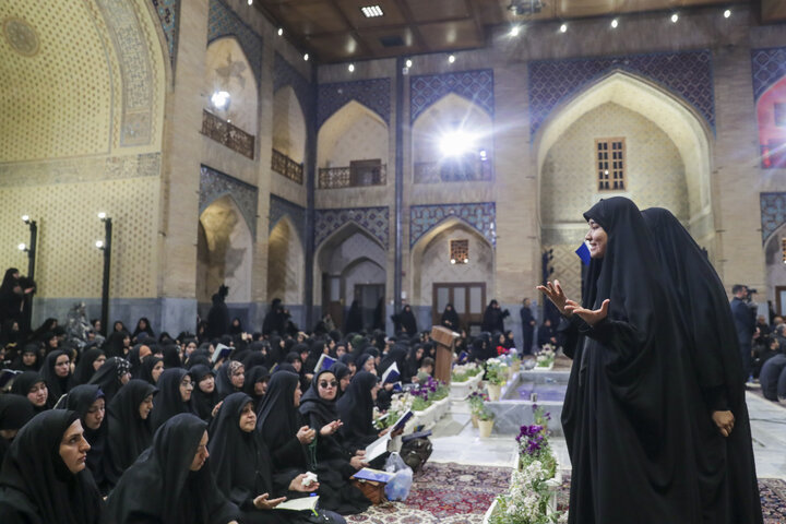 گزارش تصویری | مراسم احیا ناشنوایان در شب بیست و یکم ماه رمضان