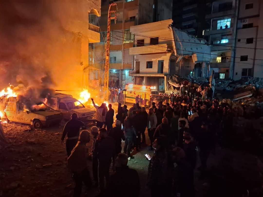 حملات گسترده جنگنده‌های اسرائیلی به مناطق مختلف لبنان
