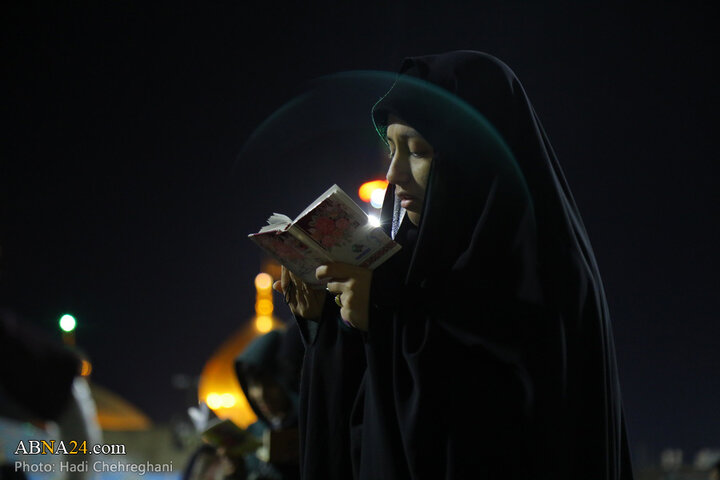 شب قدر حرم حضرت معصومه