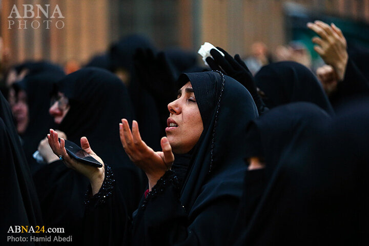 Photos: Ayatollah Vahid Khorasani attends Imam Ali mourning procession