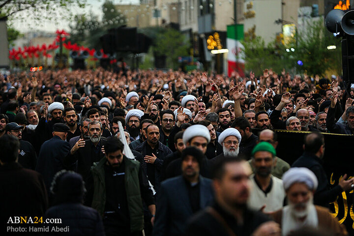 Photos: Ayatollah Vahid Khorasani attends Imam Ali mourning procession