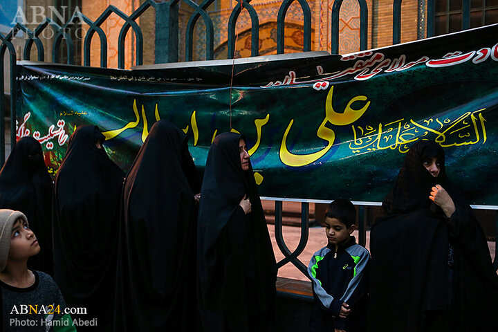 Photos: Ayatollah Vahid Khorasani attends Imam Ali mourning procession