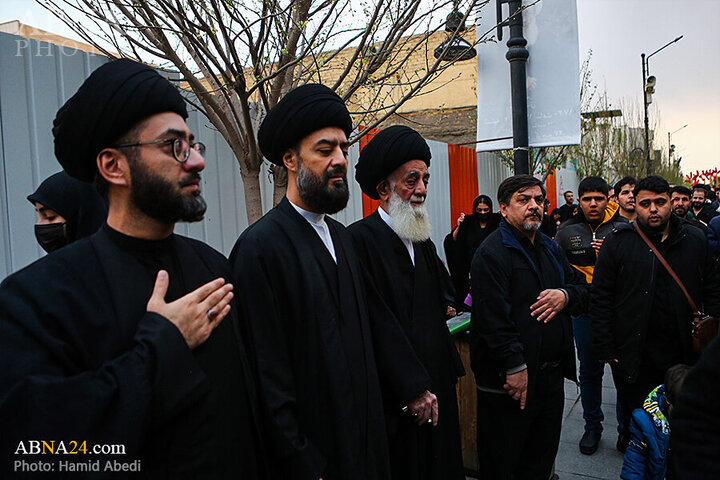 Photos: Ayatollah Vahid Khorasani attends Imam Ali mourning procession
