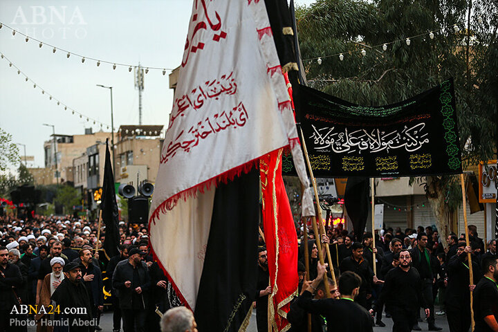 Photos: Ayatollah Vahid Khorasani attends Imam Ali mourning procession