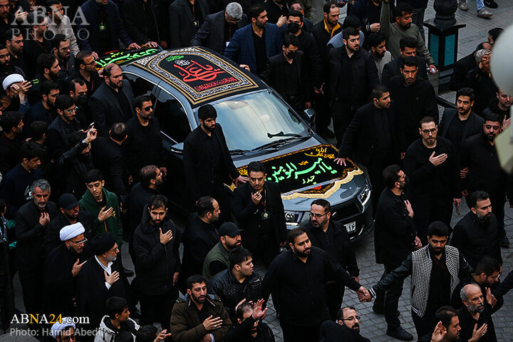 Photos: Ayatollah Vahid Khorasani attends Imam Ali mourning procession
