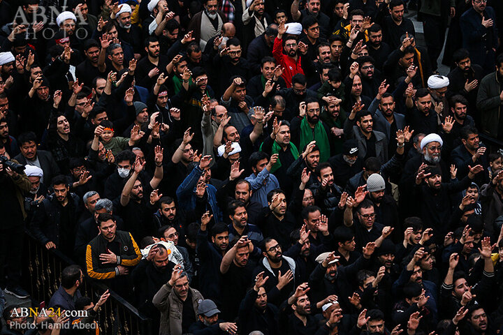 Photos: Ayatollah Vahid Khorasani attends Imam Ali mourning procession