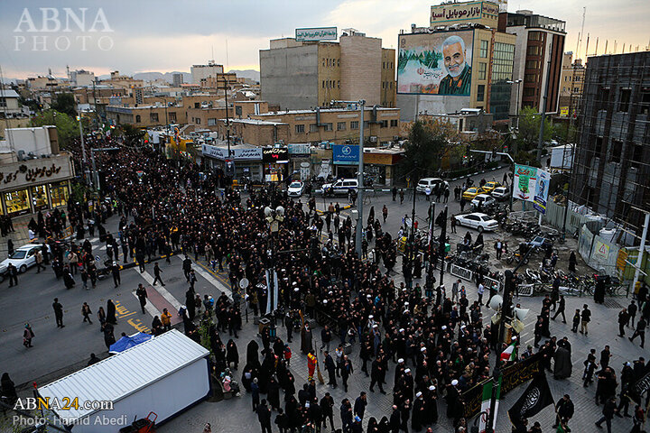 Photos: Ayatollah Vahid Khorasani attends Imam Ali mourning procession