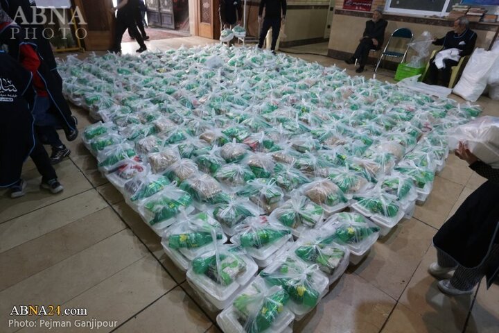 Photos: Preparing, distributing iftar meals, food packages to needy people in Isfahan