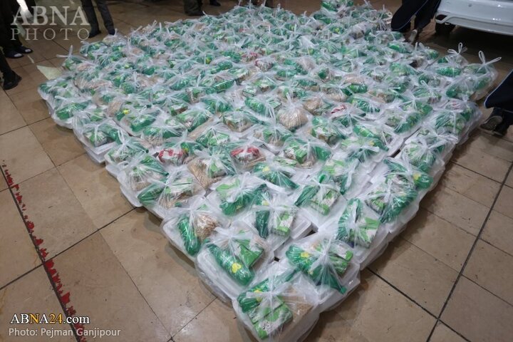 Photos: Preparing, distributing iftar meals, food packages to needy people in Isfahan