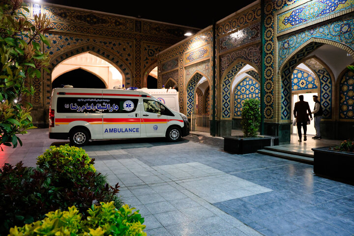 گزارش تصویری | خدمات دارالشفای امام رضا(ع) در شب‌های قدر
