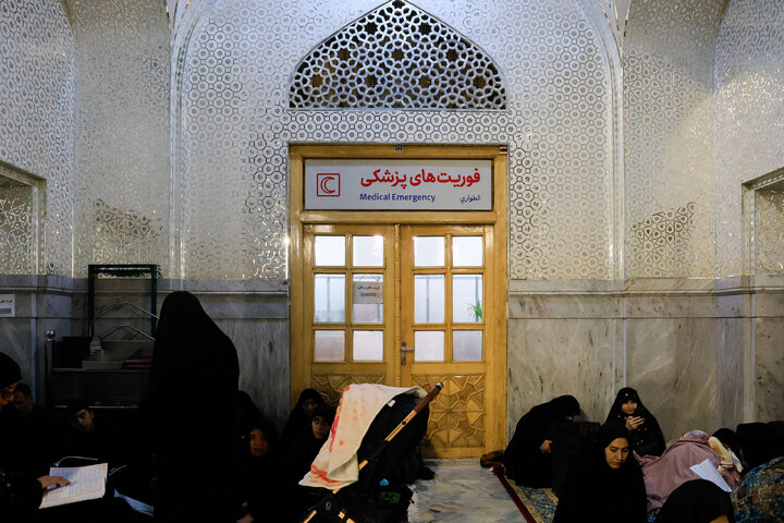 گزارش تصویری | خدمات دارالشفای امام رضا(ع) در شب‌های قدر