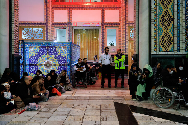 گزارش تصویری | خدمات دارالشفای امام رضا(ع) در شب‌های قدر