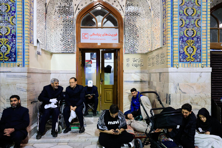 گزارش تصویری | خدمات دارالشفای امام رضا(ع) در شب‌های قدر