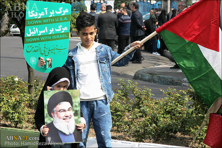 راهپیمایی روز قدس در رشت