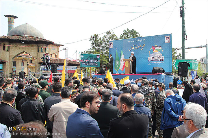راهپیمایی روز قدس در رشت