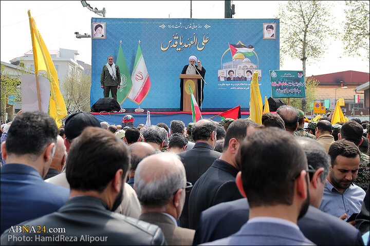 راهپیمایی روز قدس در رشت