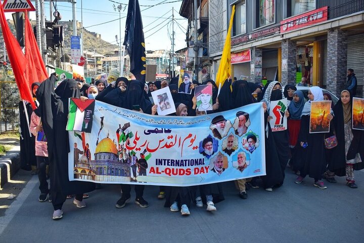 Photos: International Quds Day rally in Kashmir