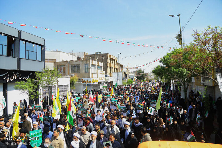 Photos: International Quds Day rally in Qom, Iran