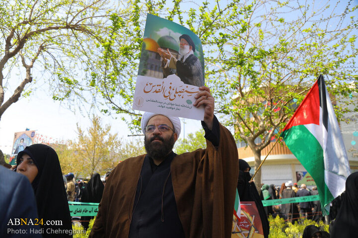 Photos: International Quds Day rally in Qom, Iran