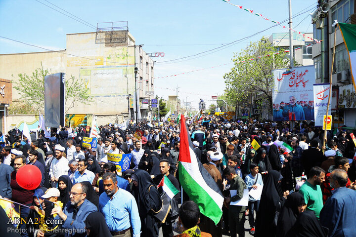 Photos: International Quds Day rally in Qom, Iran
