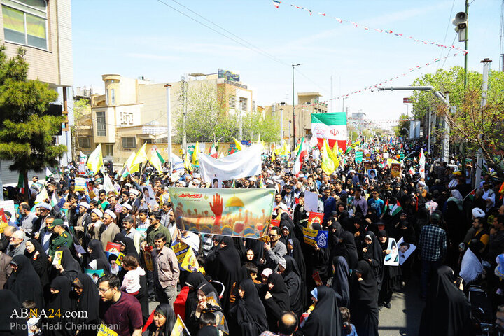 Photos: International Quds Day rally in Qom, Iran