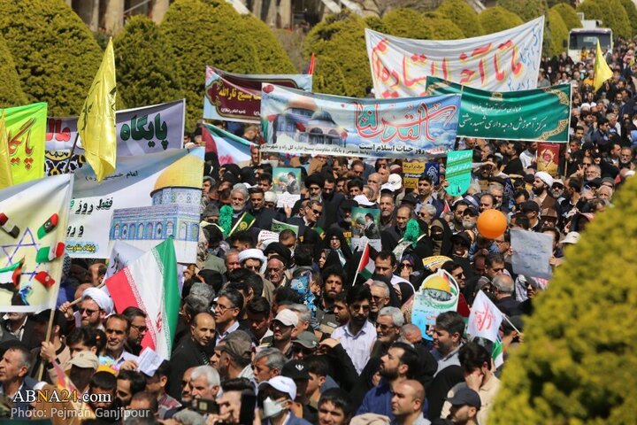 Photos: International Quds Day rally in Isfahan, Iran