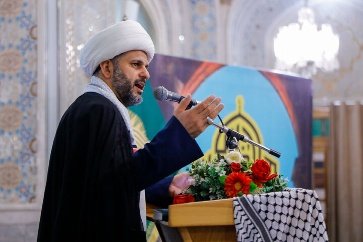 Photos: "Hayya 'ala al-Quds" conference held at Imam Reza holy shrine