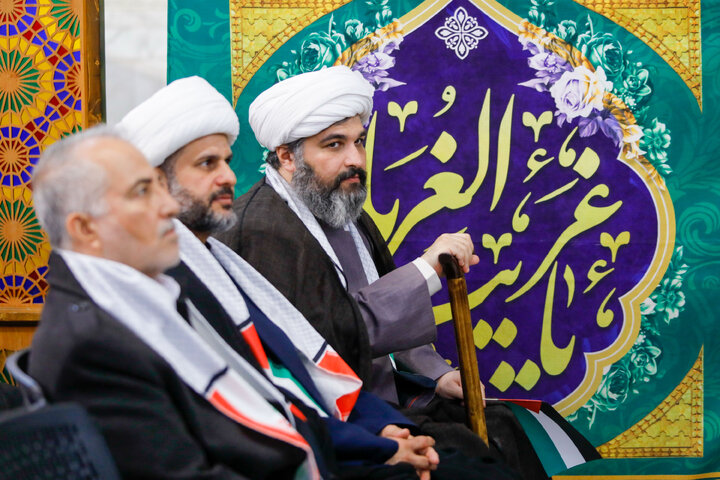Photos: "Hayya 'ala al-Quds" conference held at Imam Reza holy shrine