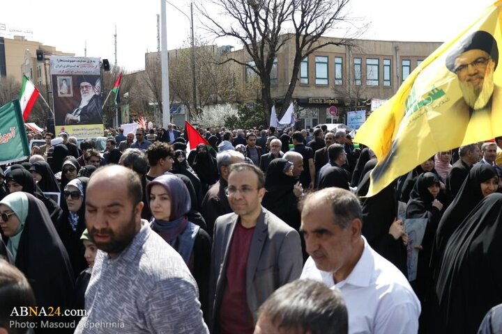 Photos: International Quds Day rally in Tabriz, Iran