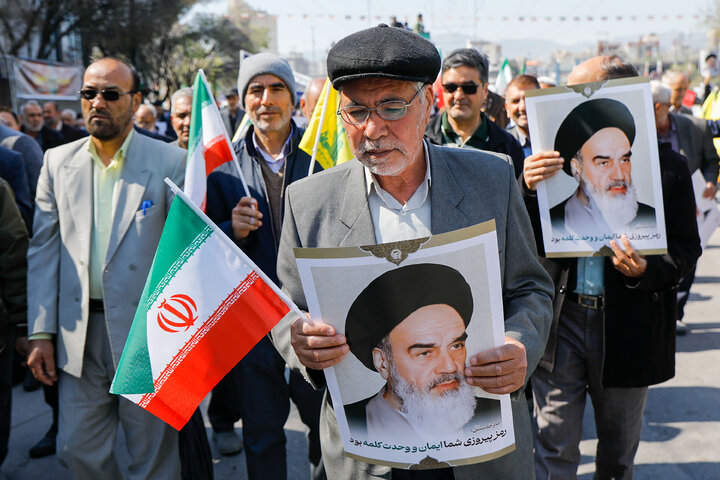 گزارش تصویری | راهپیمائی روز جهانی قدس در مشهد(1)